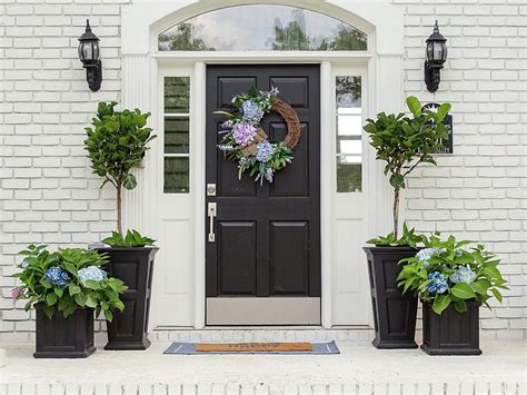 Choose Decoration Front Porch Planters — Randolph Indoor And Outdoor Design