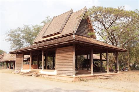 Cambodian Khmer Wooden House House Styles House Wooden House