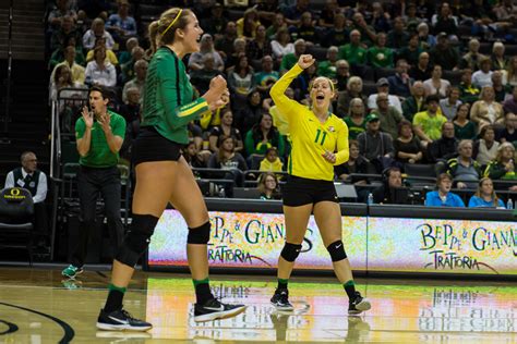 Photo Gallery Oregon Vs Oregon State Volleyball Kmtr