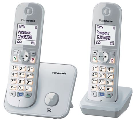Panasonic Cordless Phone Twin Pack Cordless 1oo Appliances