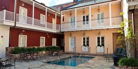 French market inn offers 120 accommodations with safes and complimentary newspapers. French Market Inn French Quarter New Orleans French ...