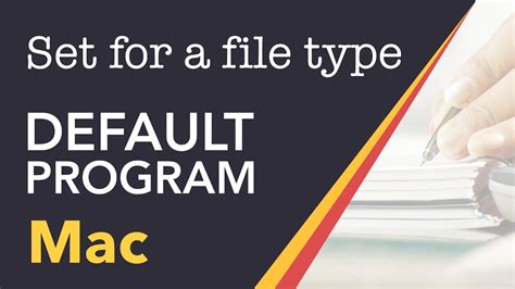 Set Default Programs For Certain File Types Mac Inputmash