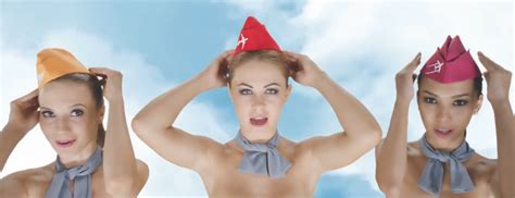 Oh My Travel Agency Uses Nearly Naked Flight Attendants In Ad Campaign