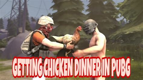 HOW TO GET WINNERS WINNER CHICKEN DINNER IN PUBG ANIMATION WITH FUNNY PUBG PLAYERS YouTube