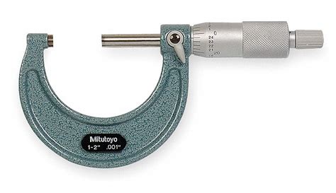 Mitutoyo Ratchet Thimble Outside Micrometer 1 To 2 In Range Inmm