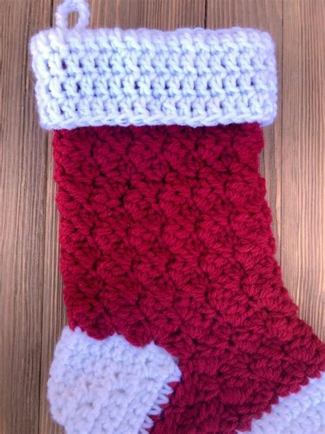free crochet stocking pattern step by step darice crochet christmas stocking crochet