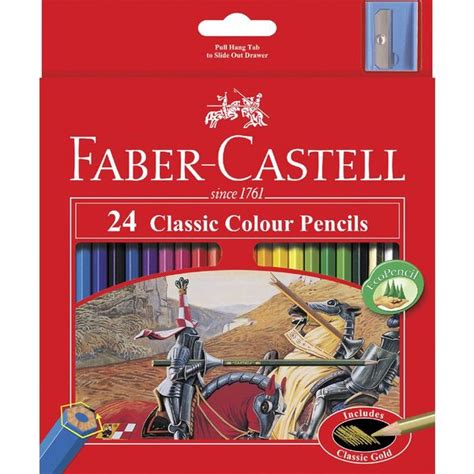 Coloured Pencils Faber Castell 24 Explorer Pack 60club
