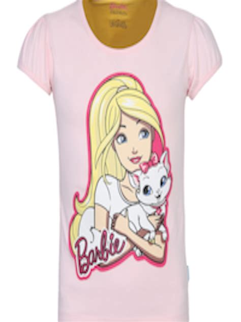 Buy Barbie Tshirts For Girls 2058606 Myntra