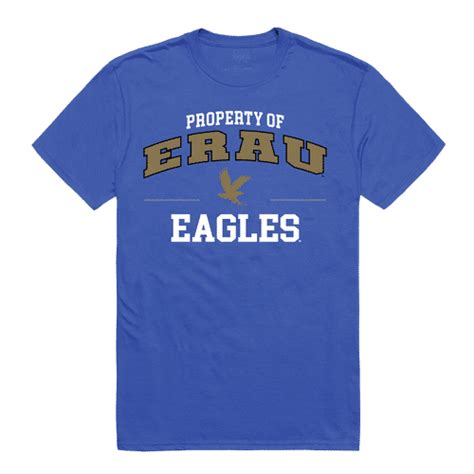 E154879 W Republic Property Tee Shirt Embry Riddle Eagles 517 298