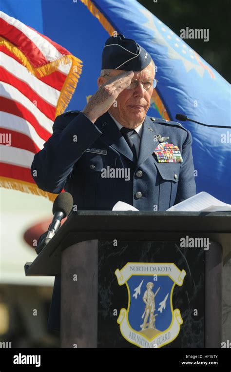 Us Air Force Retired Maj Gen Alexander P Macdonald Former North