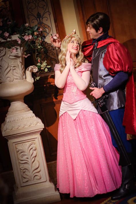 Princess Aurora And Prince Phillip Walt Disney World Face Character Sleeping Beauty Disney