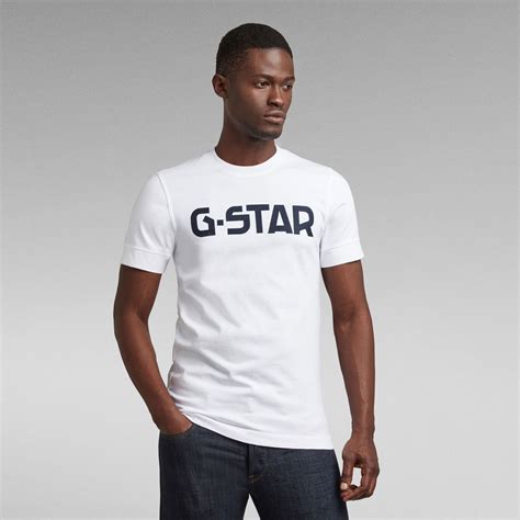 T Shirt Originals Logo ホワイト G Star Raw®