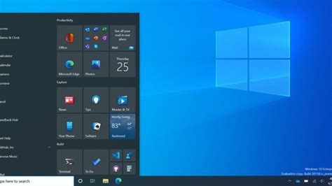 Microsoft Unveils New Windows 10 Start Menu Design The Axo