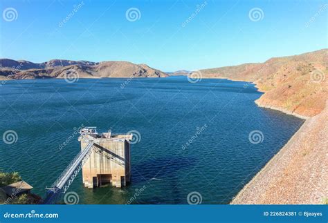 Ord River Dam Lake Argyle Western Australia Stock Image Image Of