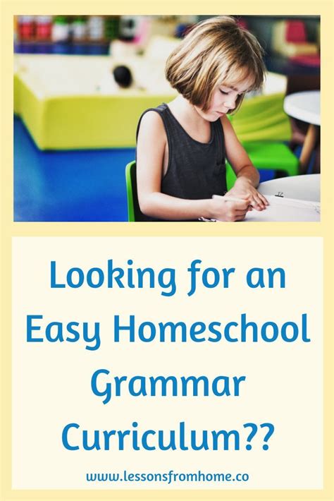 Lessons From Home Easy Homeschool Language Arts Curriculum Escuela