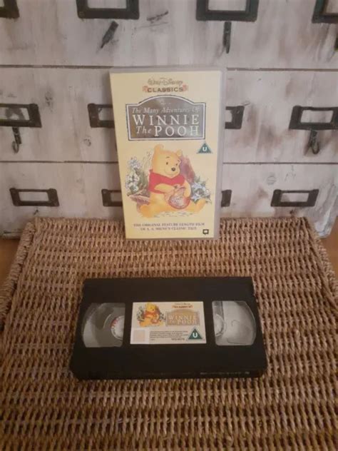 The Many Adventures Of Winnie The Pooh Vhs Video Walt Disney Classics Hot Sex Picture