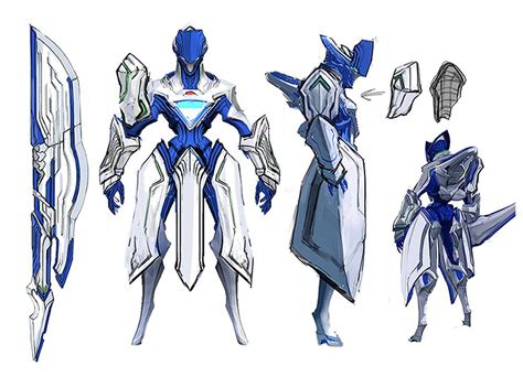 Axe Legion Concept Art Astral Chain Art Gallery