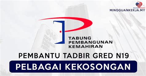 Pembantu tadbir (perkeranian/operasi) gred n19. Minima SPM Layak Memohon Jawatan Kosong Terkini Pembantu ...