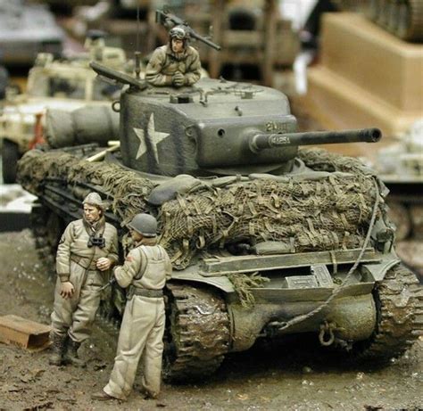 M Sherman Diorama Military Diorama Military Art M Wolverine