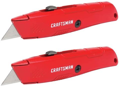 Easy To Clean And Machine Washable Craftsman Utility Knife Retractable