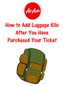 Enter your departure city and arrival airport here to check. Air Asia- luggage check-in and hand carry - Visit Malaysia