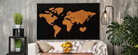 17 Creative Ideas For Decorating With Maps Homenish