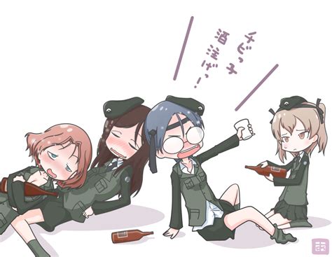 Adachi Fumio Azumi Girls Und Panzer Megumi Girls Und Panzer Rumi