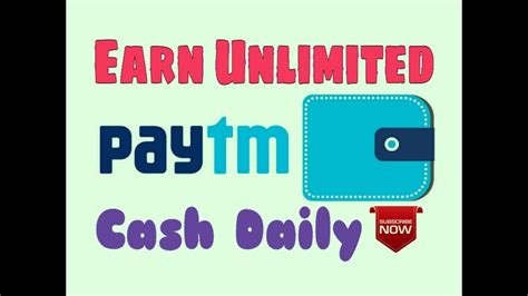 How To Earn Unlimited Paytm Cash 2016 In Hindi Youtube