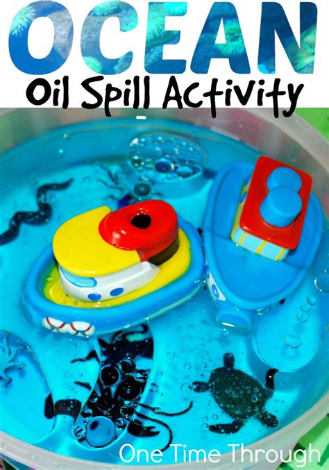 Sea animals and comparatives grade/level: Inspiring Kids to Protect Our Oceans Oil Spill Activity ...