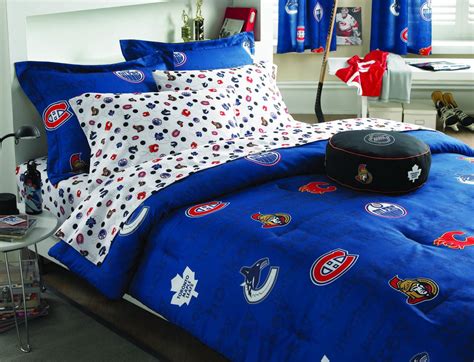 Фото из проекта hockey themed boys room, sports. NHL Comforter | Walmart Canada