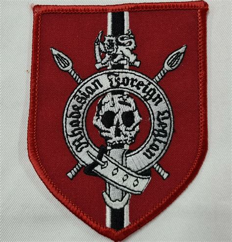 Vintage Rhodesian Foreign Legion Uniform Blazer Patch Jb Military