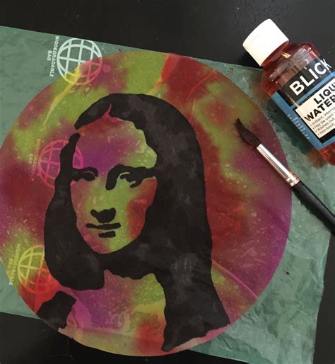 Mona Lisa On Coffee Filters · Art Projects For Kids
