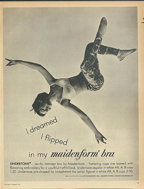 i dreamed i flipped in my maidenform bra maidenform bras vintage bra maidenform