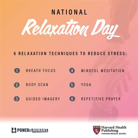 Six Relaxation Tips To Reduce Stress Power Of Humans Sharing Goodness