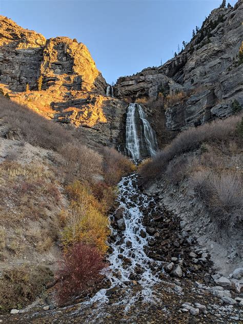 Bridal Veil Falls Nature Utah Waterfall Hd Phone Wallpaper Peakpx