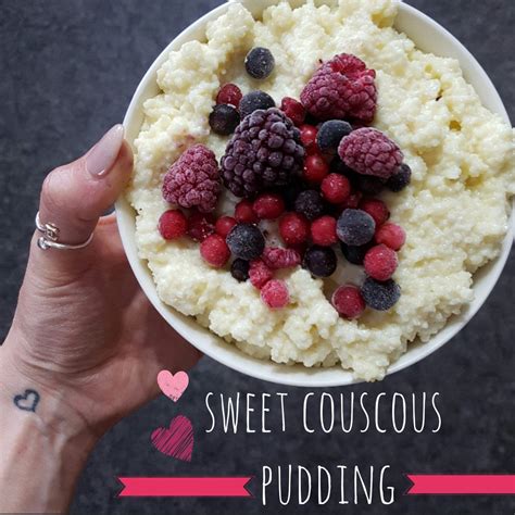 Sweet Couscous Pudding | Food, Recipes, World recipes