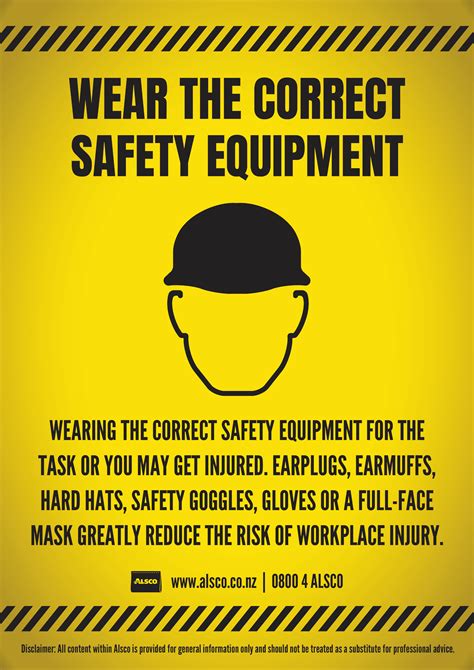 Safety Awareness Posters Alsco New Zealand