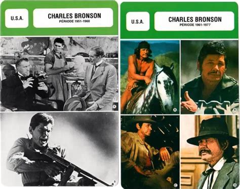 Fiche Cinema X2 Charles Bronson De 1951 à 1977 Usa Biographie