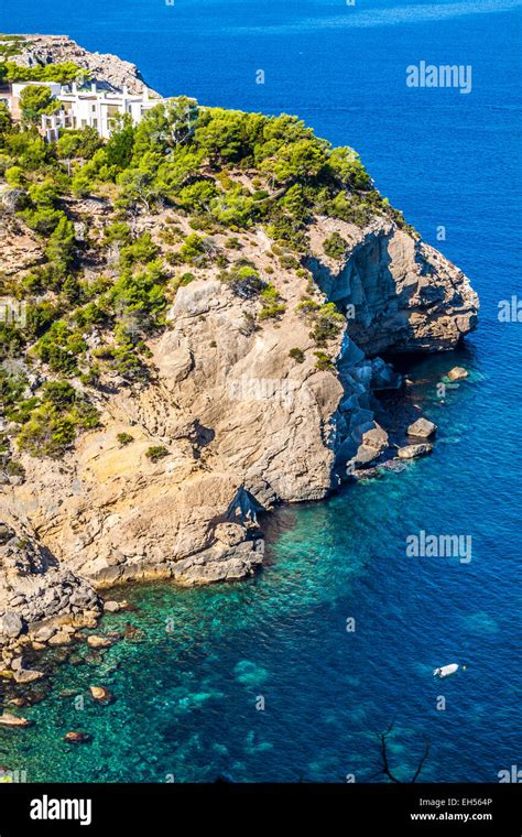 Cala Tarida In Ibiza Beach San Jose At Balearic Islands Stock Photo Alamy