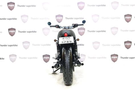 Triumph Bonneville T100 จดปี 2018 สีขาวฟ้า Thunder Superbike