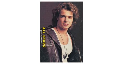He Wore A Whole Lot Of Leather Joey Lawrence And Matthew Lawrence
