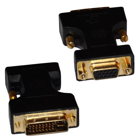 An adapter and a converter is not the same, it is different. DVI TO SVGA/ VGA HD15 Analog Monitor Cable Lead Wire ...