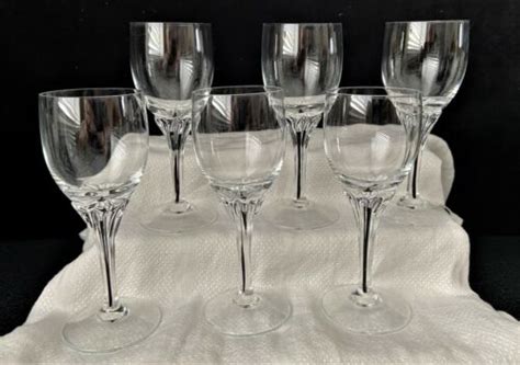 Set Of 6 Belfor Crystal Bohemian Exquisite Sherry Glasses 5 3 8 Ebay