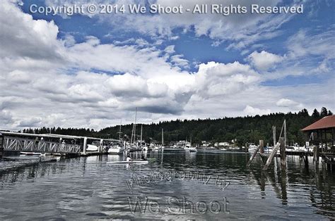 Scene From Gig Harbor Washington By Flickr