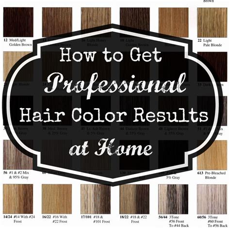 Here are some great options to help you between appointments. Professional At-Home Hair Color | Get Your Pretty On