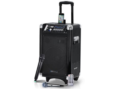 10 Portable Pa System With Rechargeable Battery And Wireless Vhf