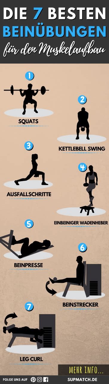 Beinübungen sind ein wichtiger bestandteil deines trainingserfolgs. Die 7 besten Beinübungen für den Muskelaufbau ...
