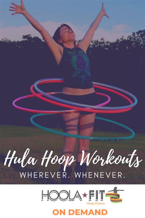 Hula Hooping Classes On Demand Hoola Fit In 2020 Workout Hula Hoop