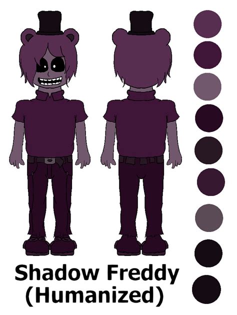Shadow Freddy Humanized Reference By Marcosvargas On Deviantart