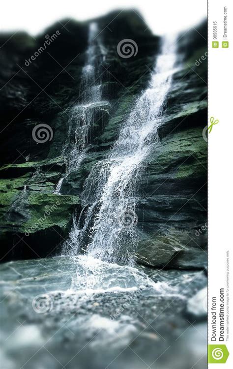 Natural Blurred Waterfall Stock Image Image Of Natural 90935615